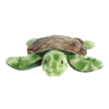 Aurora® Adorable Mini Flopsie™ Splish Sea Turtle™ Stuffed Animal - Mini Companions Ready for Playful Adventures - for Kids All Ages, Toddlers, Adults