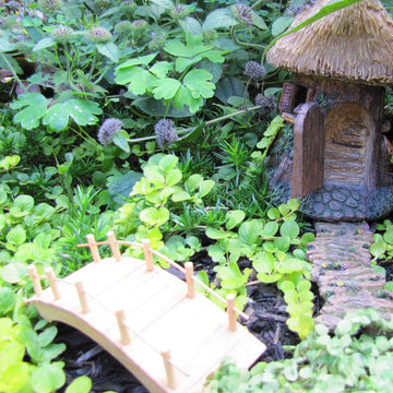 Treasure Gurus Miniature Flower Stone Path Fairy Garden Accessory Dollhouse Ornament