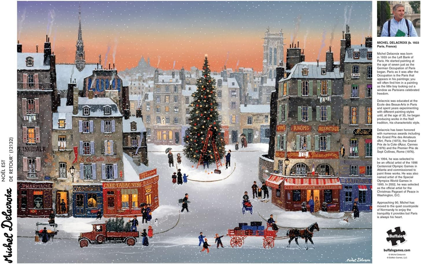 Buffalo Games - Noël est de Retour - 1000 Piece Jigsaw Puzzle for Adults