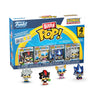 Funko Pop! Bitty 4pk: Sonic the Hedgehog - Shadow with Emerald, Rouge, Neo Metal Sonic, and Silver - 0.9 Inch (2.2 Cm) Collectable - Stackable Display
