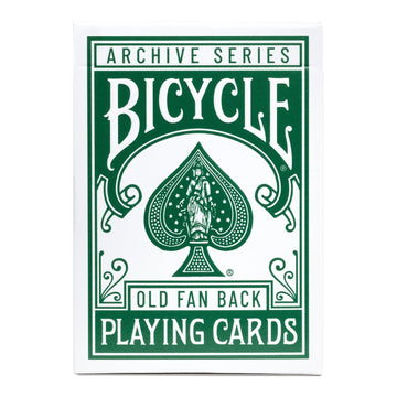 Bicycle Archive Series Old Fan Back 1885 Playing Cards, Poker Size Standard Index