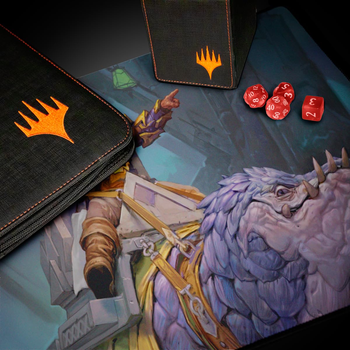 Ultra PRO - Tarkir Dragonstorm Felothar the Steadfast (Abzan Armor Commander Deck) Playmat for Magic: The Gathering | Gaming Table Mat, Card Game