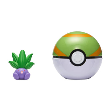 Pokemon Clip On Go Odish & Nest Ball, Multicolor PKW0006