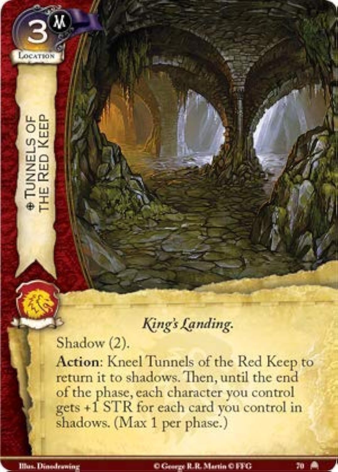 A Game of Thrones LCG 2nd Edition: Beneath The Red Keep - Ages 14+, 2-4 Players, 60 Minute Playtime, Made by Fantasy Flight Games