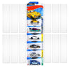 12 Pack Model Car Wall Display Case for 1:64 Packaged Die-Cast Cars