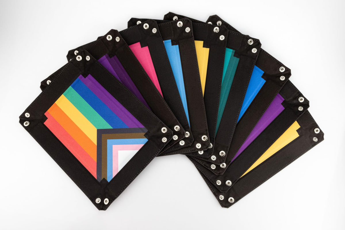 FanRoll Pride Dice Tray - Bisexual