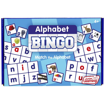 Junior Learning Alphabet Bingo Educational Action Games, Small