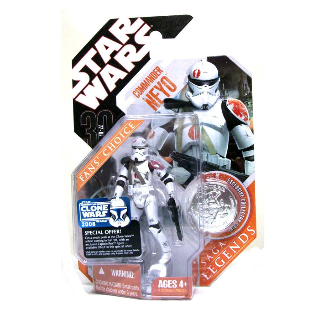 Star Wars 30th Anniversary Saga 2007 Legends Action Figure Commander Neyo