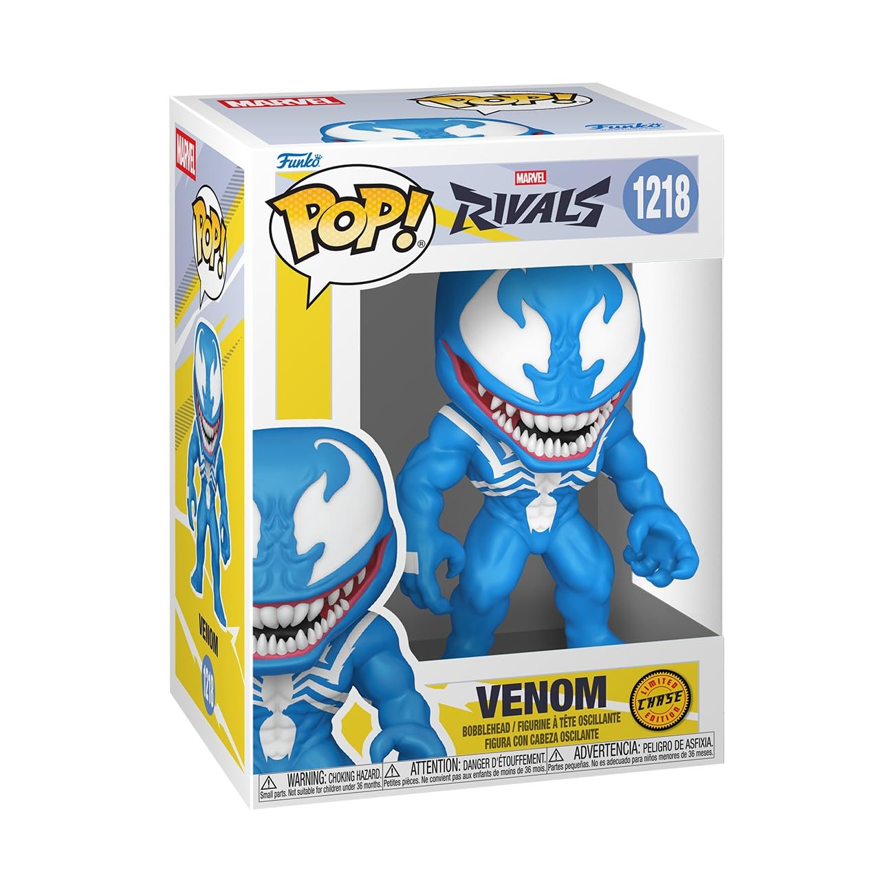 Funko Pop! Games: Marvel Rivals - Venom - 1/6 Odds for Rare Chase Variant - Collectable Vinyl Figure - Gift Idea - Official Merchandise - Toys for