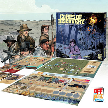 Corps of Discovery - Cooperative Adventure Board Game by Off the Page Games | 1-4 Players | Ages 14+ | 45-75 Min - Origins Award Nominee