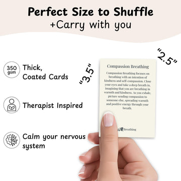 Somatic Therapy Cards with Exercises to Reset Your Nervous System, Relieve Anxiety, Soothe Stress, and Reconnect Through Mindfulness, Breathwork,