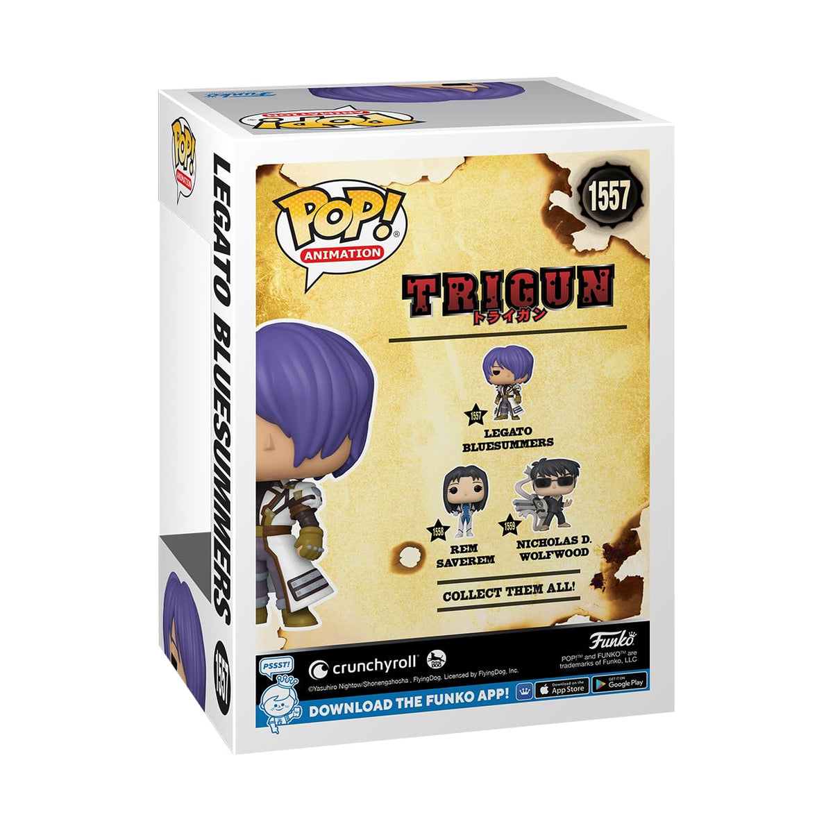 Funko POP! Animation: Trigun - Legato Bluesummers
