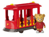 Daniel Tiger's Neighborhood Trolley with Daniel Tiger Figure Included, Pull Back and Go Action with Fun Trolley Bell Sounds, Ding Ding! Daniel Tiger