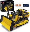 RC Bulldozer Building Set, 1508 Pcs Construction Vehicle Model for 14+