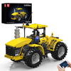 Mould King 17081 Tractor Technique Building Set, 4x4 Toy Car, Challenger Articuated Tractor Construction Vehicle Toys, DIY Engineering Model Sets