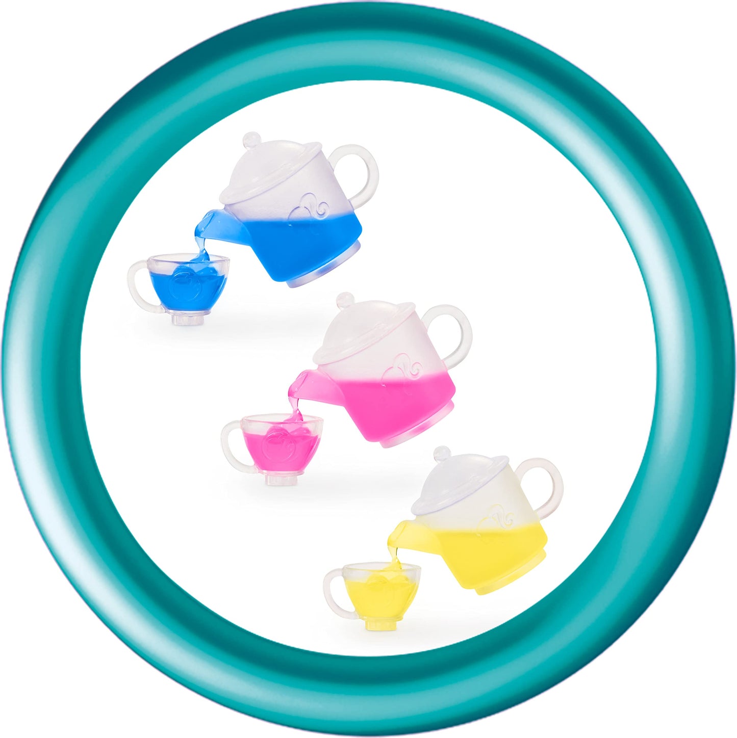 Barbie HKT94 Pretty Cozy Coffee Set with Doll Model, Furniture, Cat Figurine and 21 Accessories Including Colour Changing Teapot, Children's Toy, from