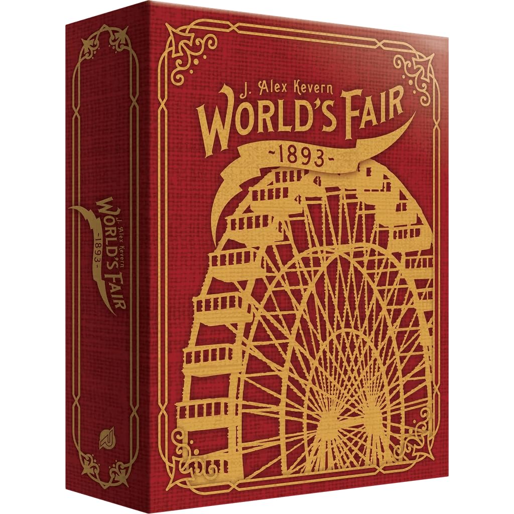 Renegade Game Studios World's Fair 1893 Strategy Board Game, Educational History Themed, Family Medium Difficulty Game for Ages 10 & Up