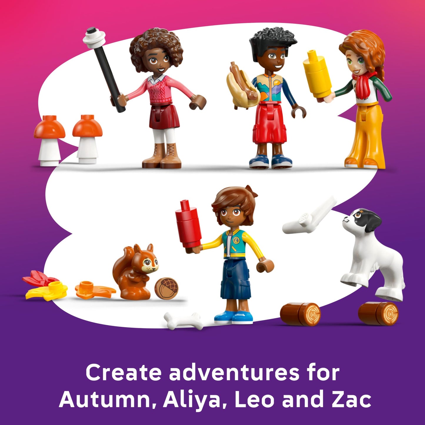 LEGO Friends Cozy Fall Forest Cabin 42705