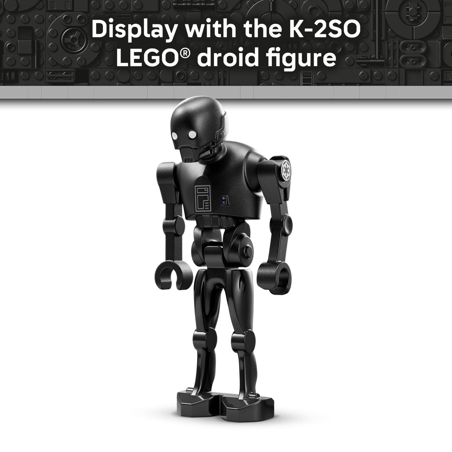 LEGO Star Wars: Andor K-2SO Security Droid - Building Toy for Kids, Ages 10+ - Makes a Great Gift for Boys and Girls - Model Kit and Room Decor Idea