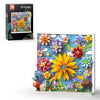 TG BLOCKS Micro Brick Flower World Building Set, 3D Floral Wall Art Home Office Decoration or Table Display, Creative Building Craft Set, Ideas Gift