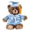 Plushland Teddy Bear Stuffed Animal Plush Toys Present Gifts for Graduation Day, Personalized Text, Name or Your School Logo on Gown, Best for Any