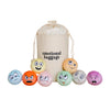 Emotional Baggage Plush Squeeze Toy with Canvas Storage Bag | Plush Stress Balls | Social Emotional Learning | Emotion Toys | Toys About Feelings |