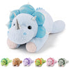 gnomantic Dinosaur Weighted Stuffed Animals, Plush Pillow for Kids