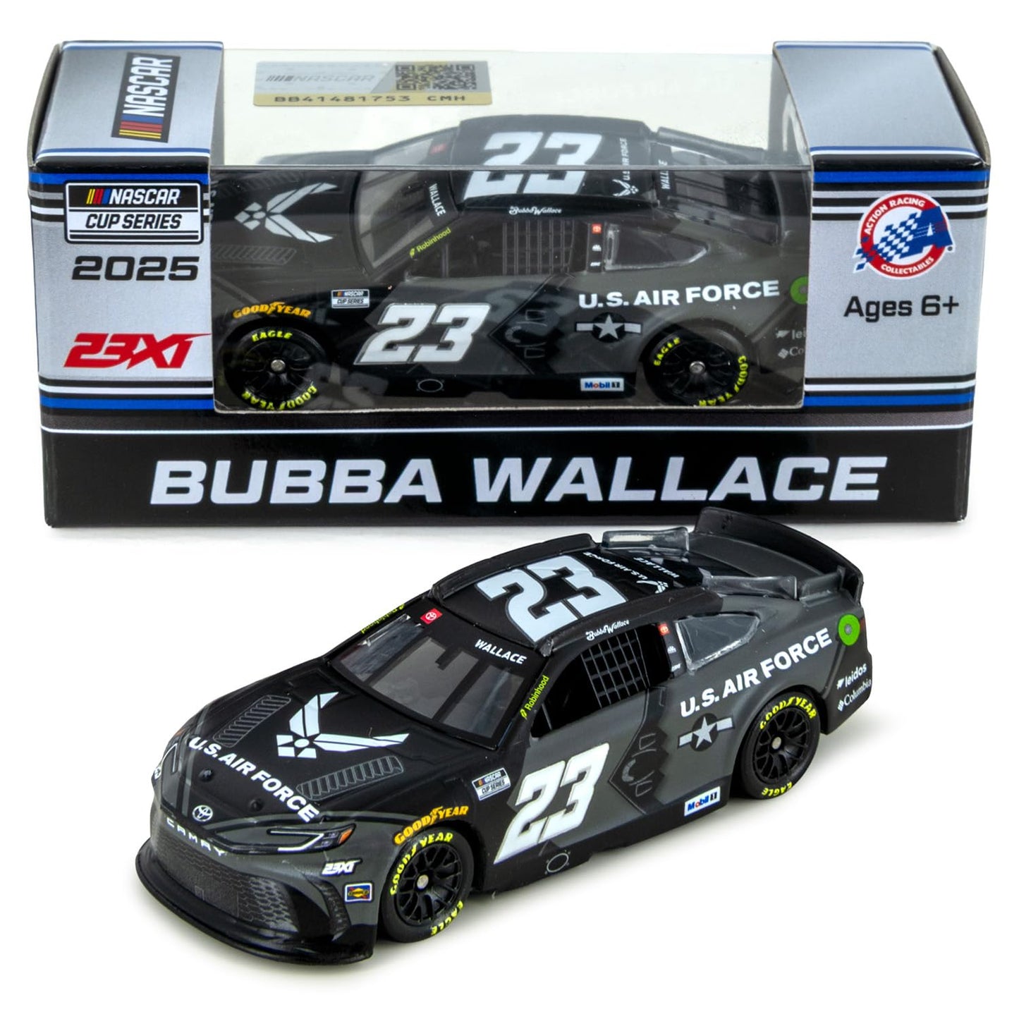 Bubba Wallace 2025 U.S. Airforce 1:64 Diecast