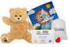 Stuffems Toy Shop Make Your Own Stuffed Animal 16" "Furry Brown Bear - No Sew - Kit with Cute Backpack!