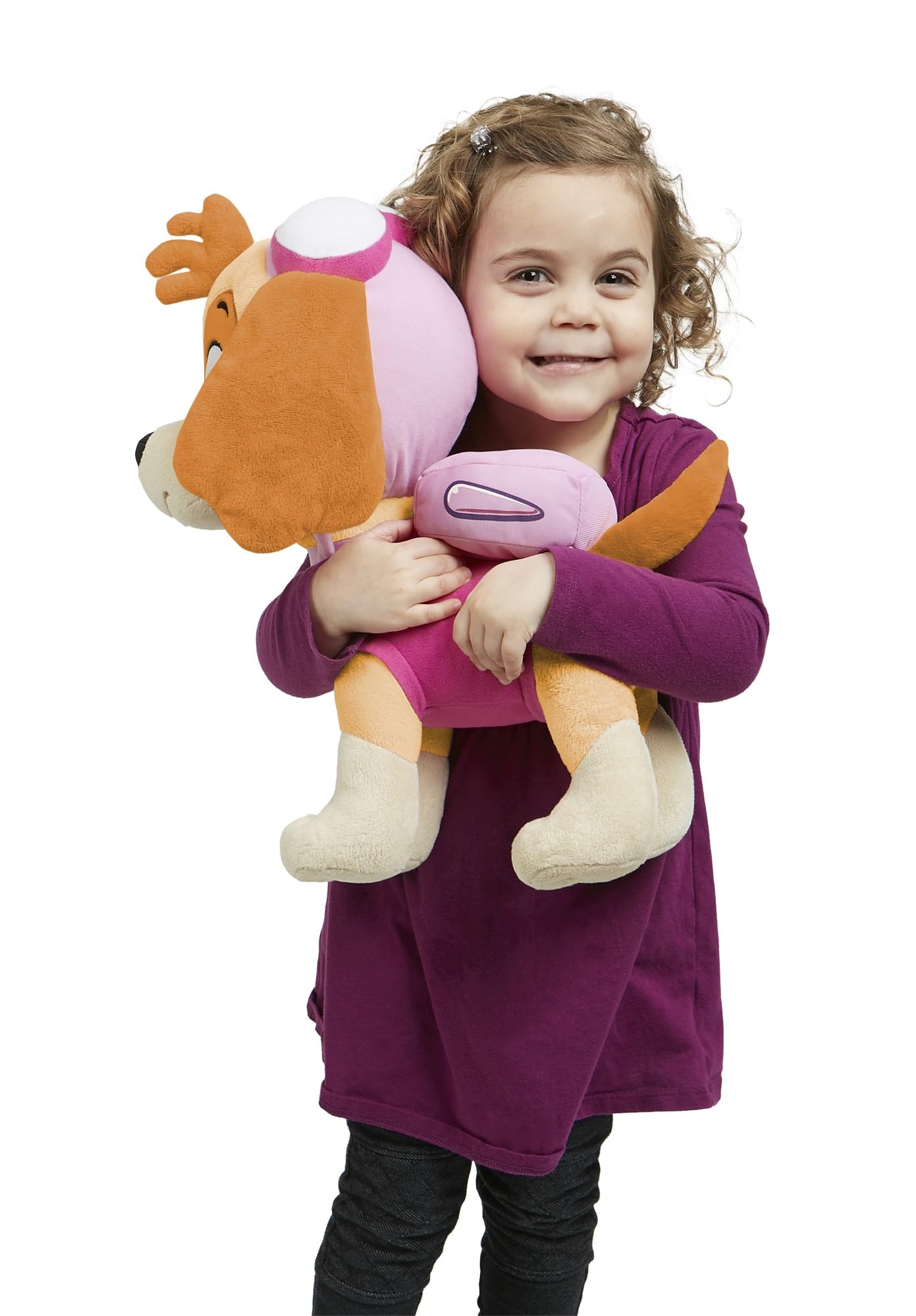 Paw Patrol Skye Cuddle Pillow Plush Stuffed Animal - Ages 1-5 Years