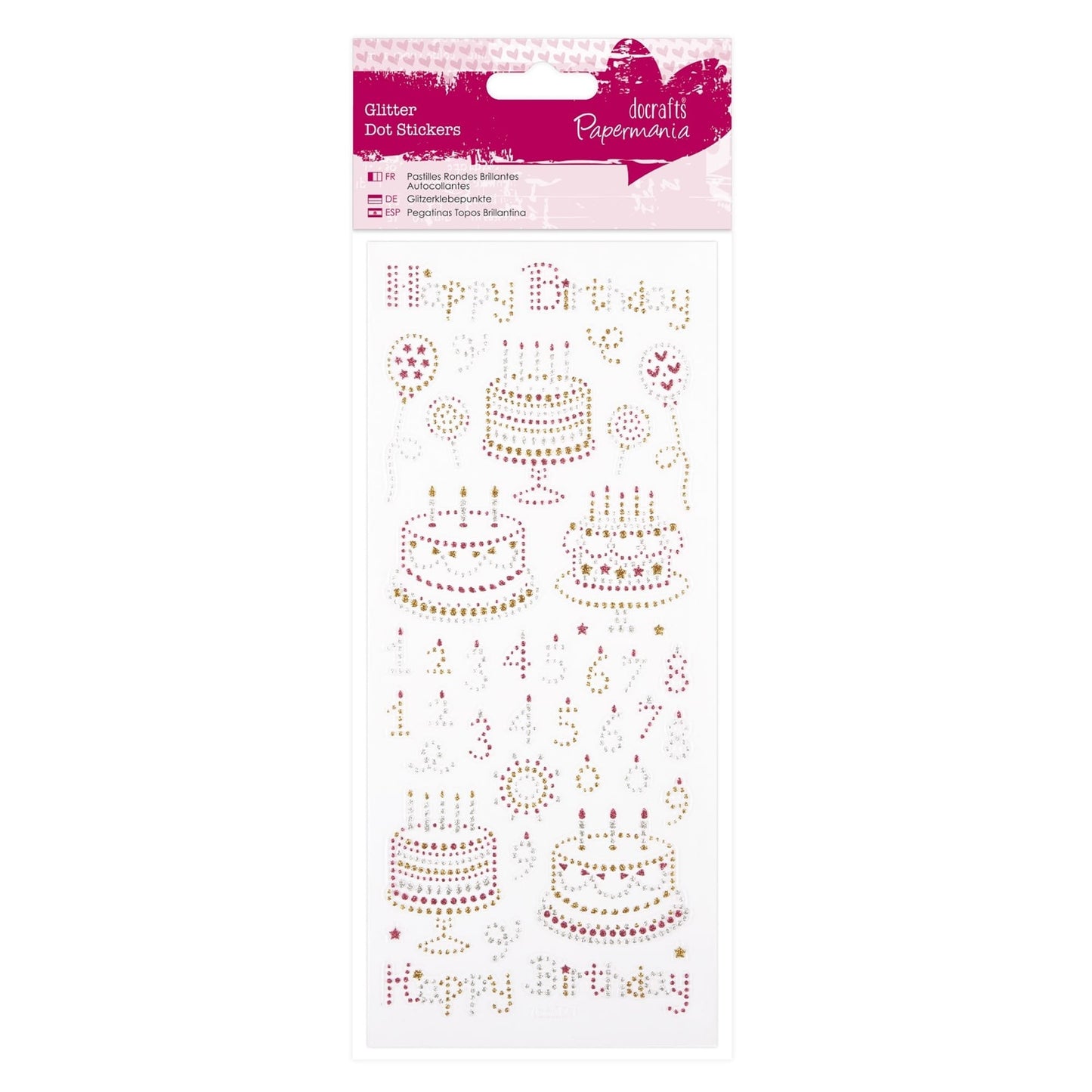 Papermania Stickers, Multi, One Size