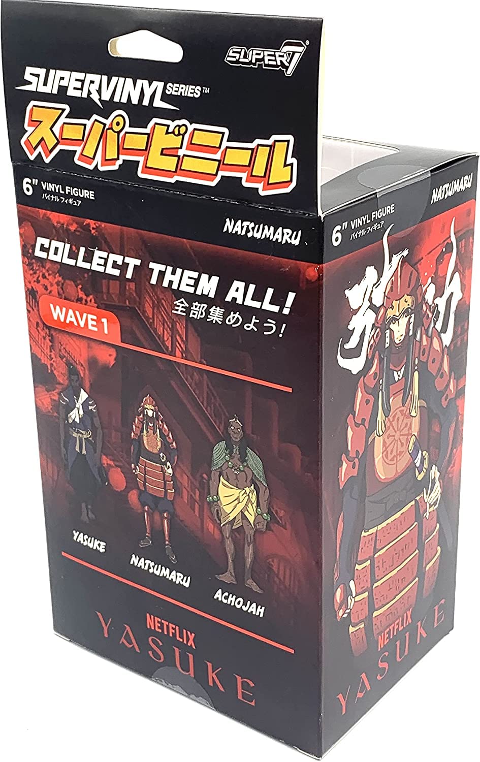 Super7 Netflix Anime Yasuke Supervinyl Action Figure (Natsumaru 6")
