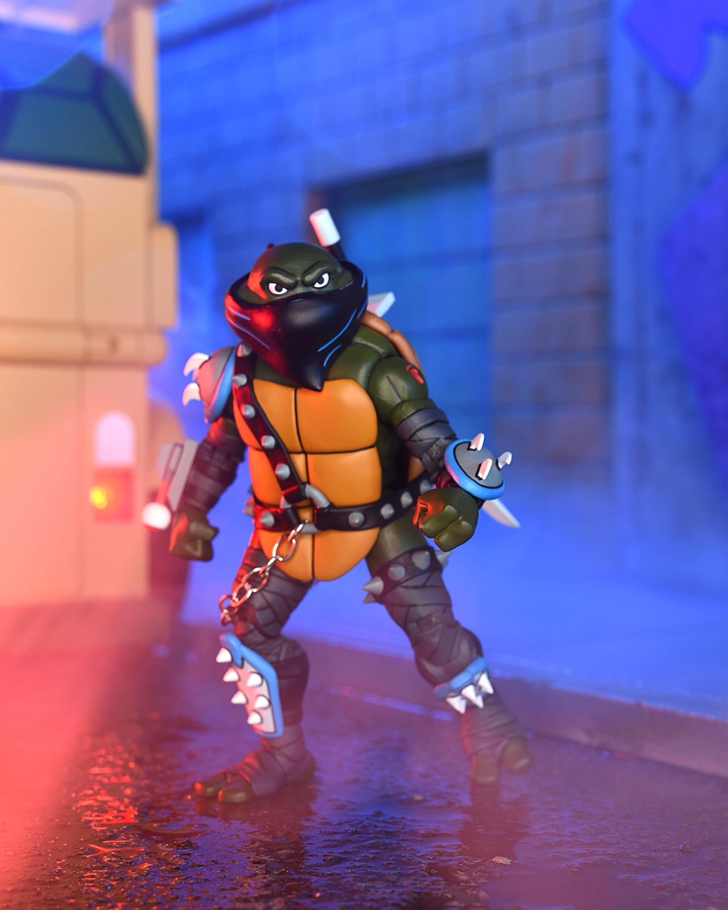 NECA Teenage Mutant Ninja Turtles Cartoon Ultimate Dark Leo 7" Scale Action Figure