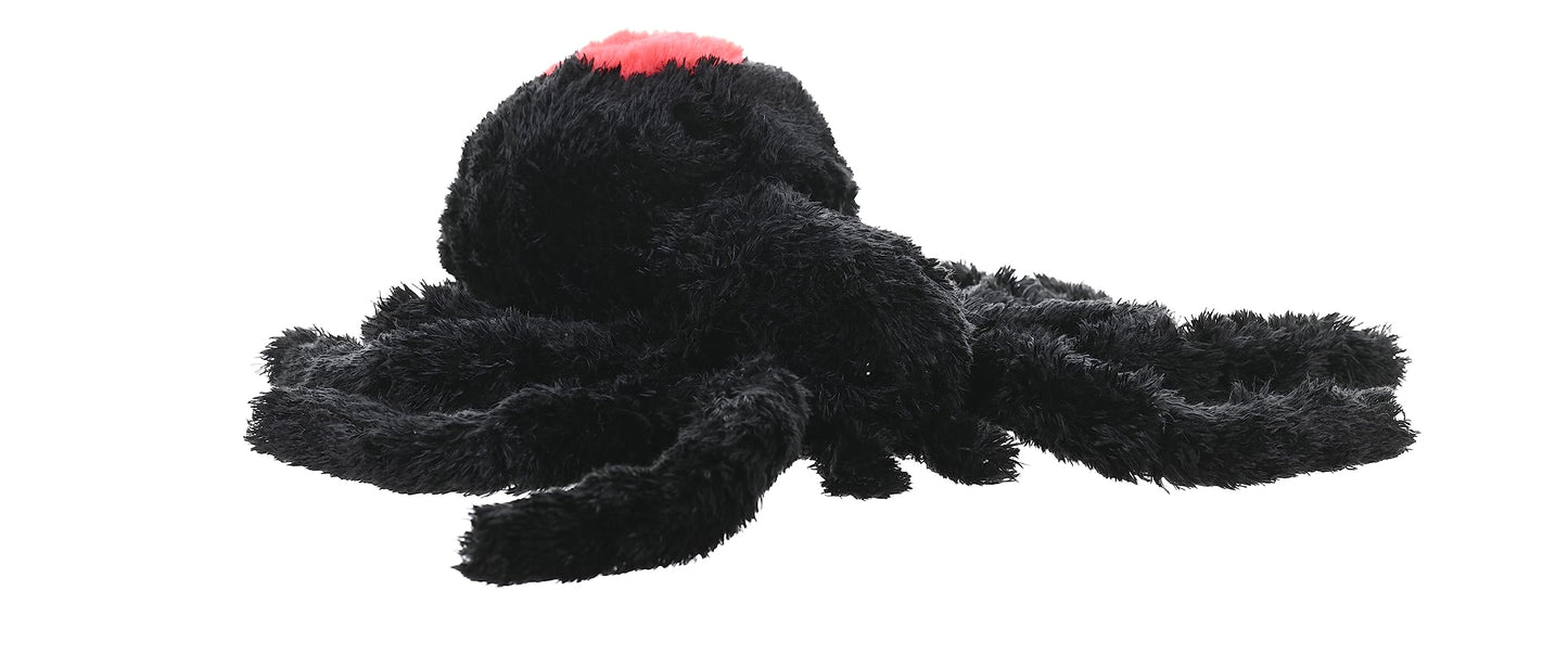Wild Republic Cuddlekins Redback Spider Stuffed Animal - 12"