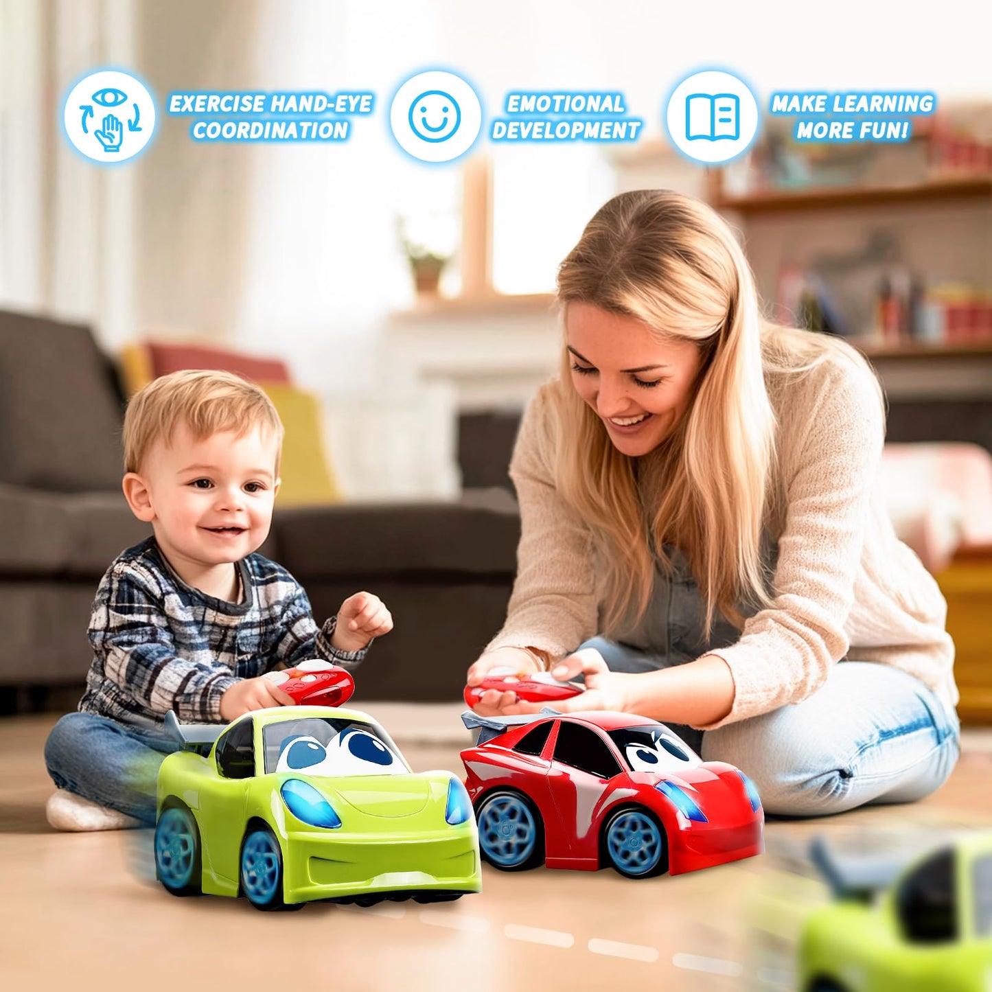AEROQUEST Remote Control Car, RC Car for Toddlers