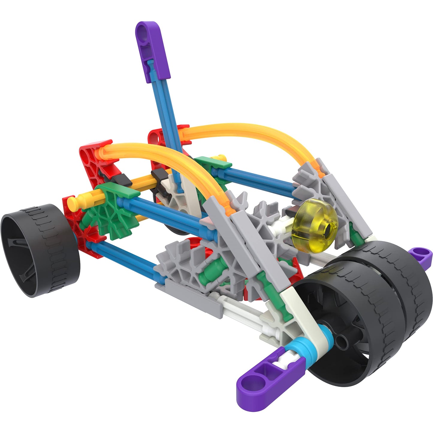 Basic Fun K'NEX | Beginner Building Set 10 Models | Educational Toys, 125 Piece Stem Learning Kit, Engineering for Kids, Construction Toy for Children