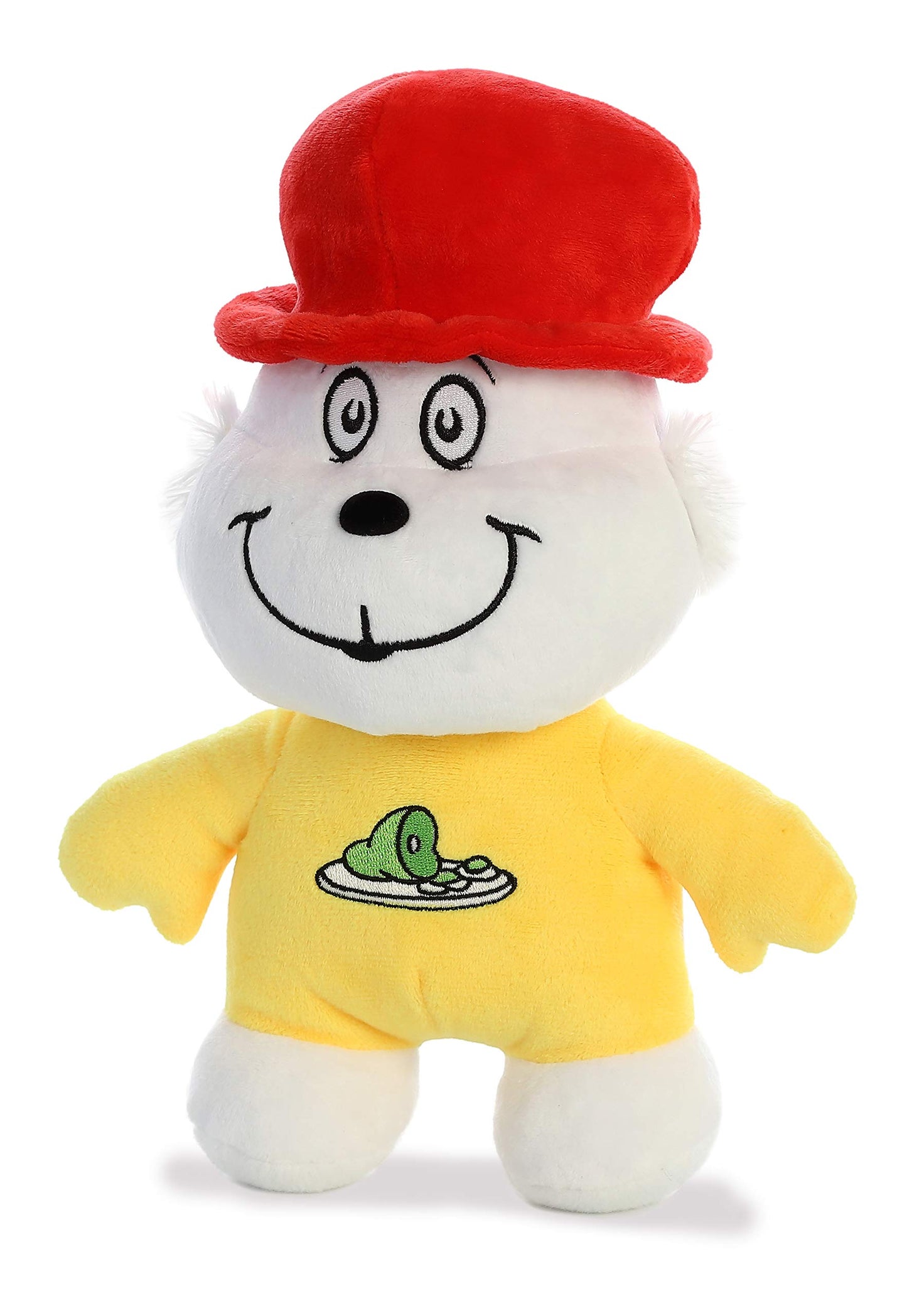 Aurora® Whimsical Dr. Seuss™ Dood Plushie™ Sam I Am Stuffed Animal - Magical Storytelling - Literary Inspiration - Yellow 10 Inches