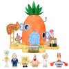 ROLOSO Toy Building Brick Blocks Toys Sets Display Box kit Action Figures Pineapple House Patrick Stone Star Home for Boys and Girls Kids Age 2-4
