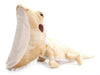 The Petting Zoo Bearded Dragon Stuffed Animal Plushie Slap Bracelet, Gifts for Kids, Slapstix Wildlife Animals, Yellow Bearded Dragon Plush Toy, 9