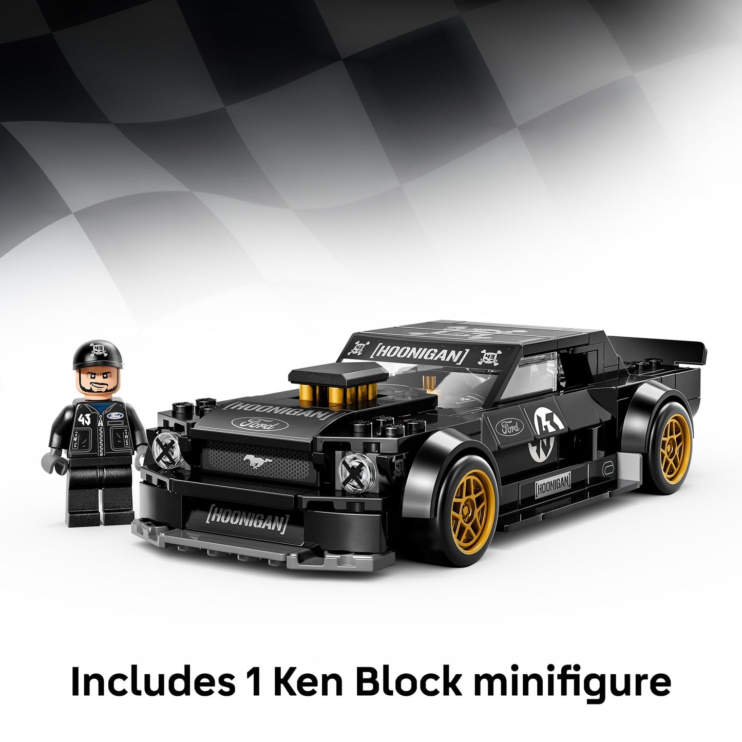 LEGO Speed Champions Ken Block's '65 Ford Mustang Hoonicorn V1 77262