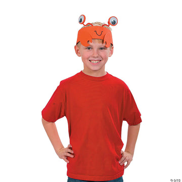 Fun Express Crab Foam Headband Craft Kit - VBS Vacation Bible School Supplies/Decor - Makes 12 - DIY Crafts for Kids and Fun Home Activities