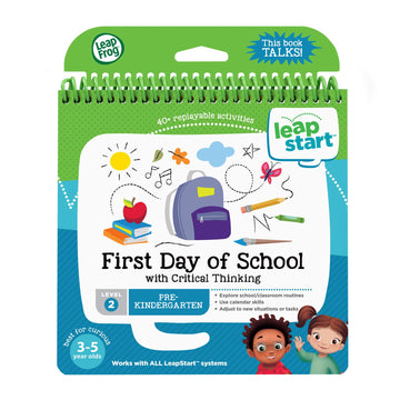 LeapFrog LeapStart First Day of School and Critical Thinking Book