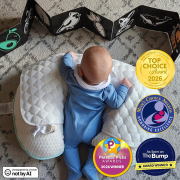 Happy Start Award-Winning High Contrast Board Book for Newborns Tummy Time