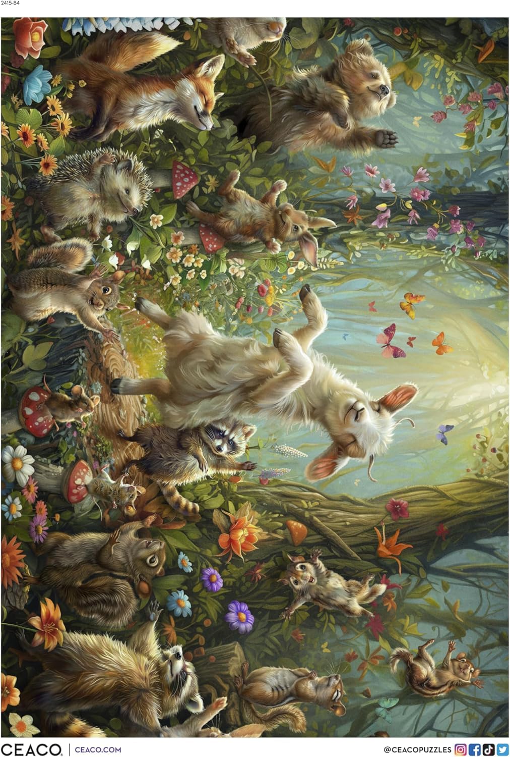 Buffalo Games Mr. Goat's Good News 500 Piece Puzzle