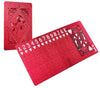 2 Deck of Waterproof Poker Cards,Red Playing Cards, Plastic Waterproof Playing Cards, Suitable for Family Gatherings and Outdoor Activities (2 Deck