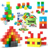 48PCS Magnetic Blocks for Toddlers Outdoor Toys, Large Magnetic Cube Toy for Sensory Montessori Education Preschool Magnet Toys for 3 4 5 6 Year Old
