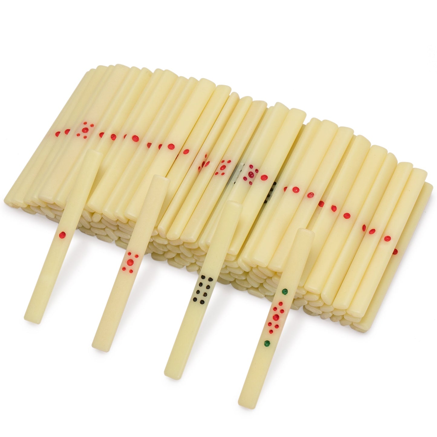 Yellow Mountain Imports Chinese Mahjong Scoring/Betting Sticks (Ivory) - Set of 120