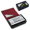 CHH Double Nine Domino Set with 55 Tiles, White