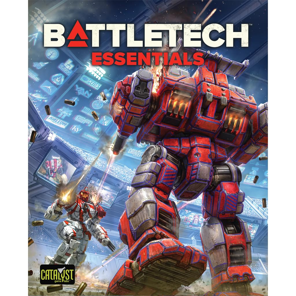 Catalyst Game Labs | BattleTech | Essentials | Miniature Game | Strategic Wargame for 1-2 Players | Sci-Fi Mech Wargame Starter Set
