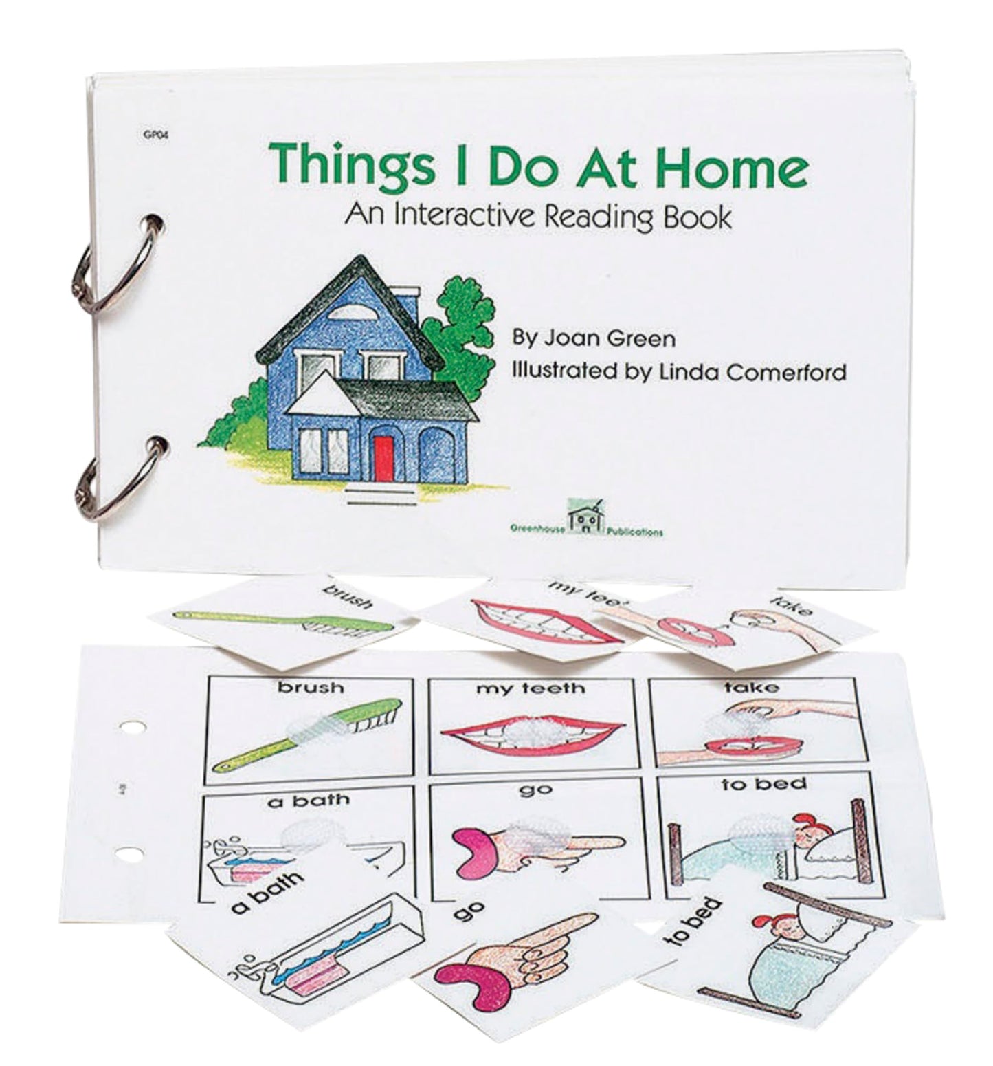 School Specialty Things I do At Home Interactive Reading Book